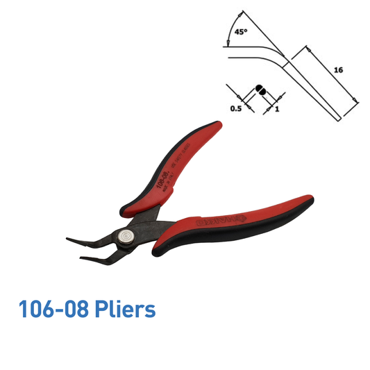 106-08 Bent Nose Pliers