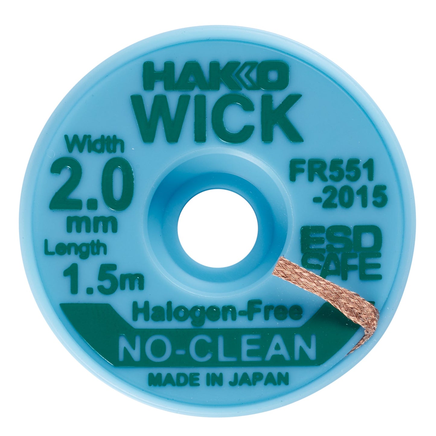 FR-551 No Clean Desoldering Wick (1.5M)