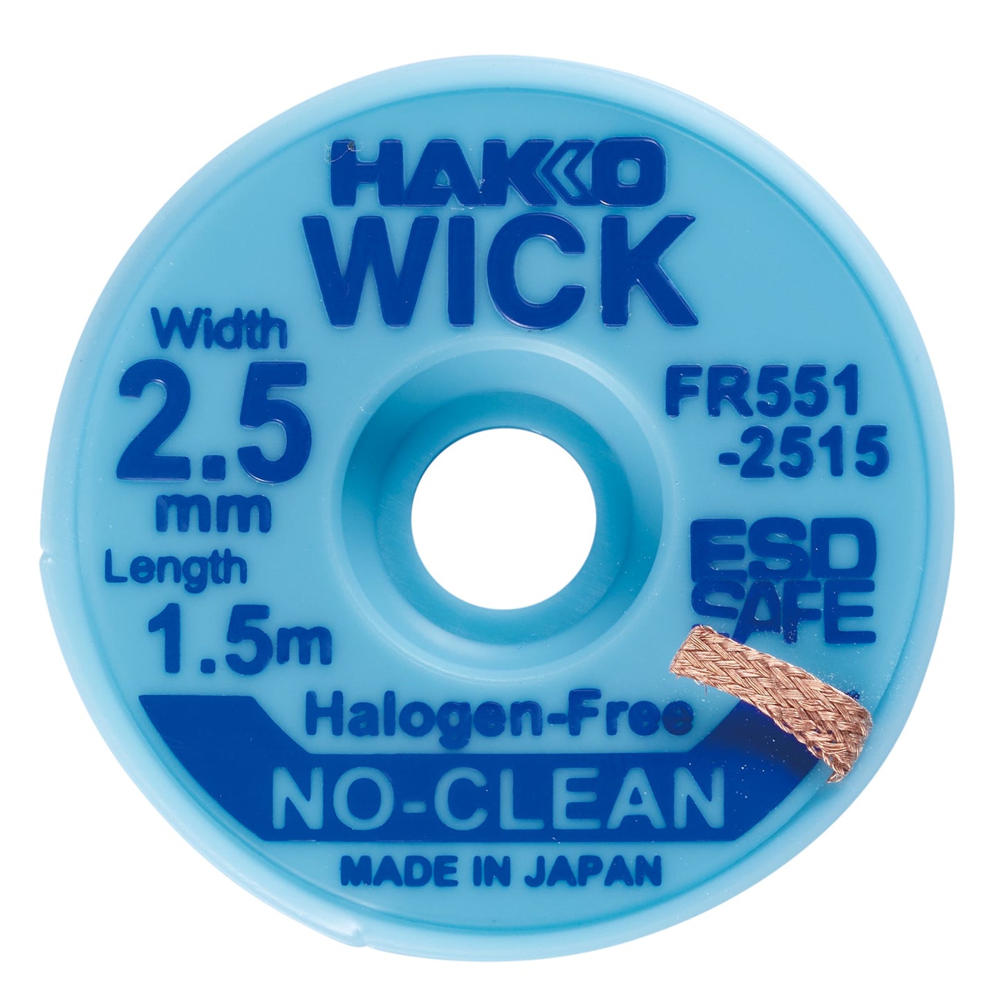 FR-551 No Clean Desoldering Wick (1.5M)