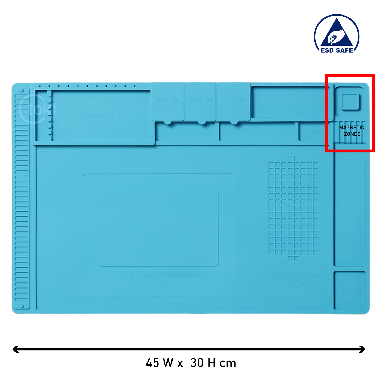 Heat-Proof Solder Mat (ESD Safe)