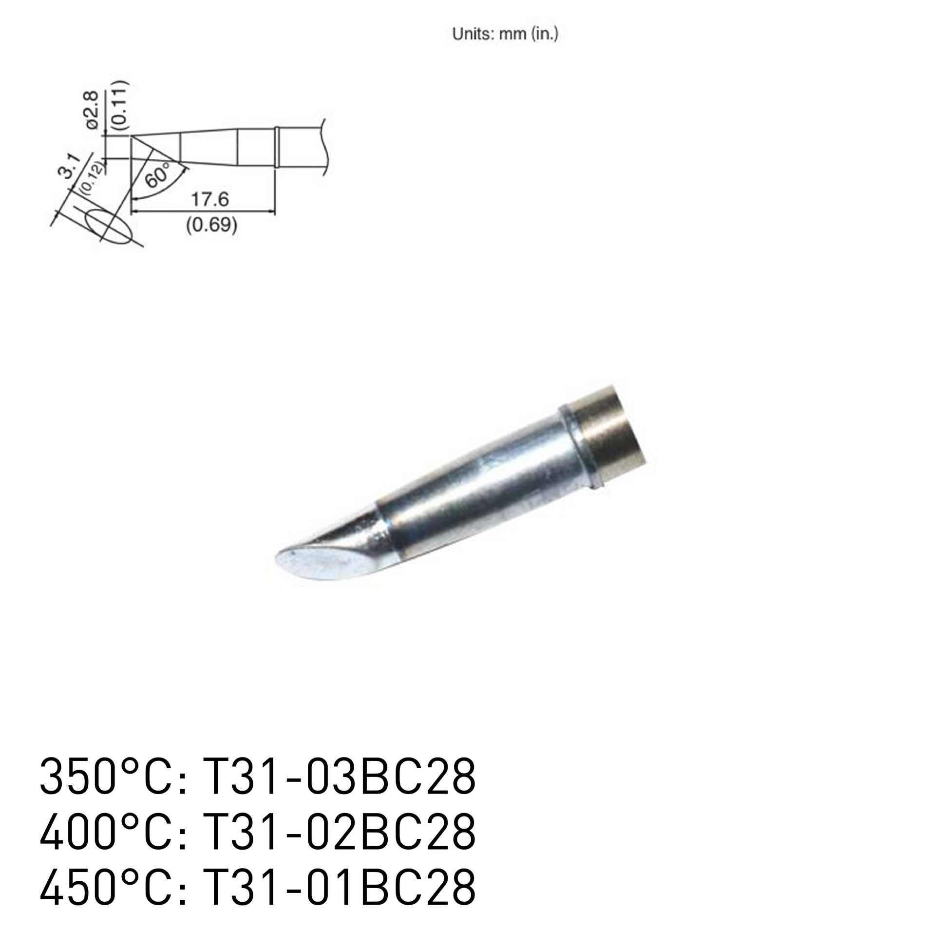 Hakko Products_ T31 Series Soldering Tips_ Soldering Tips_ Hakko Products