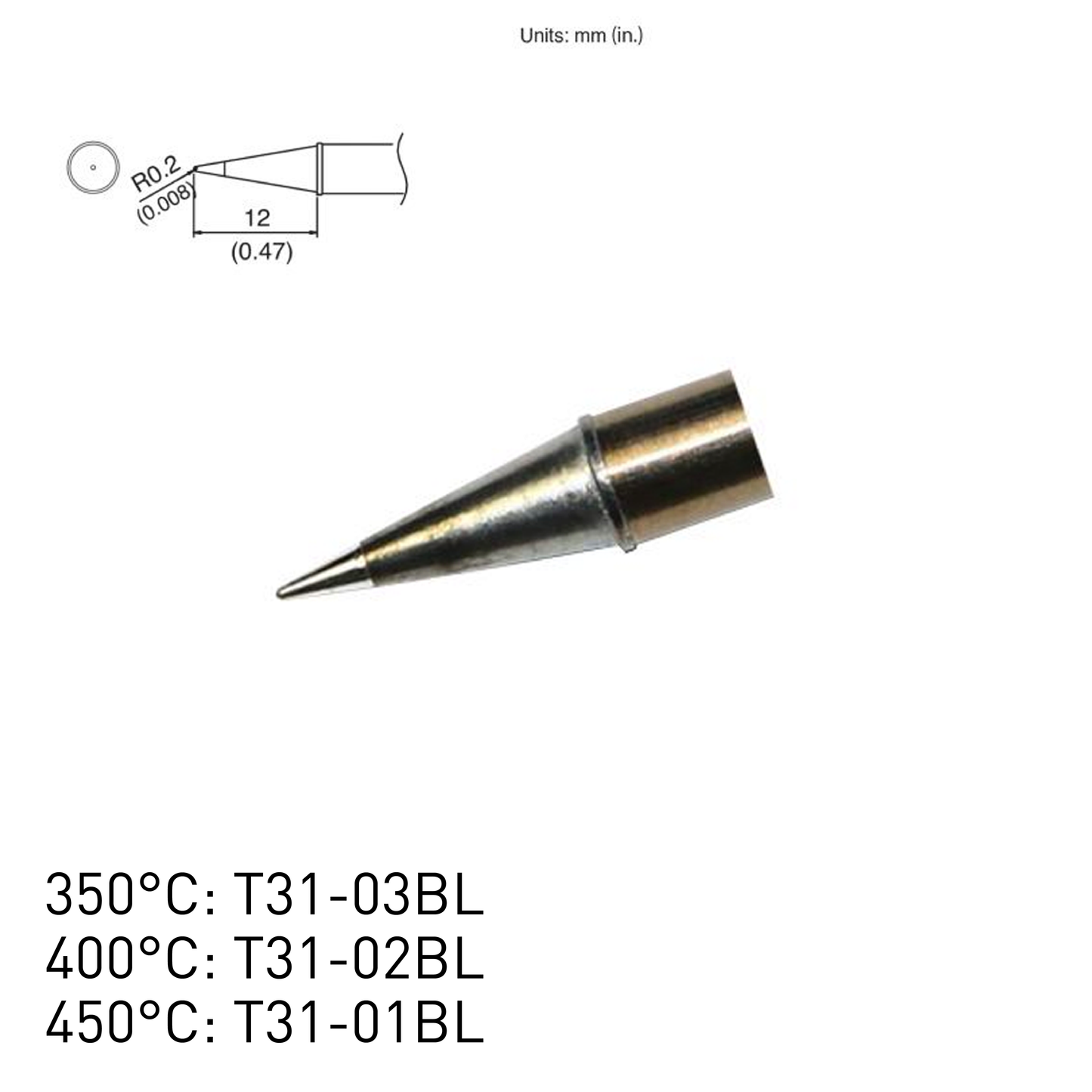 Hakko Products_ T31 Series Soldering Tips_ Soldering Tips_ Hakko Products