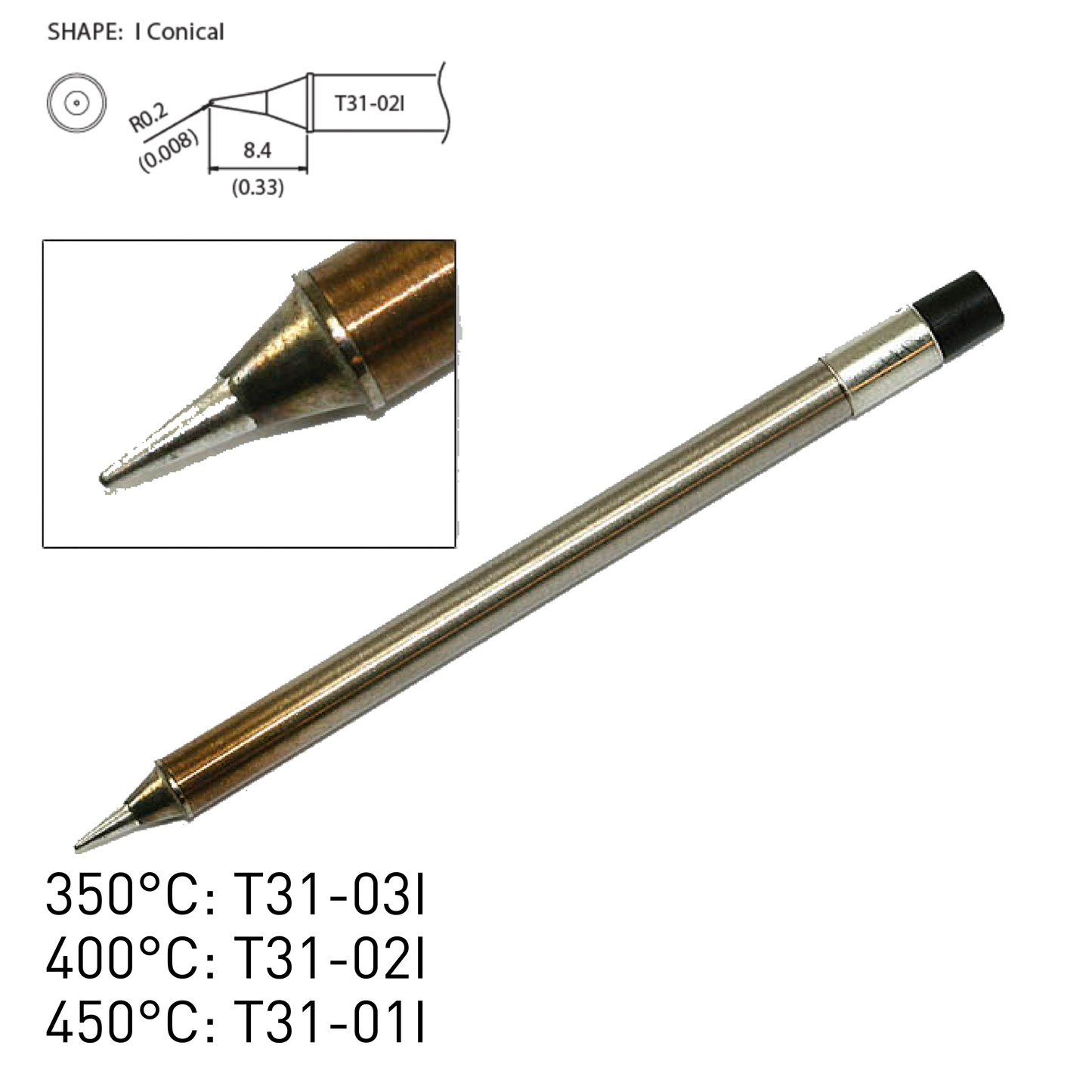 Hakko Products_ T31 Series Soldering Tips_ Soldering Tips_ Hakko Products