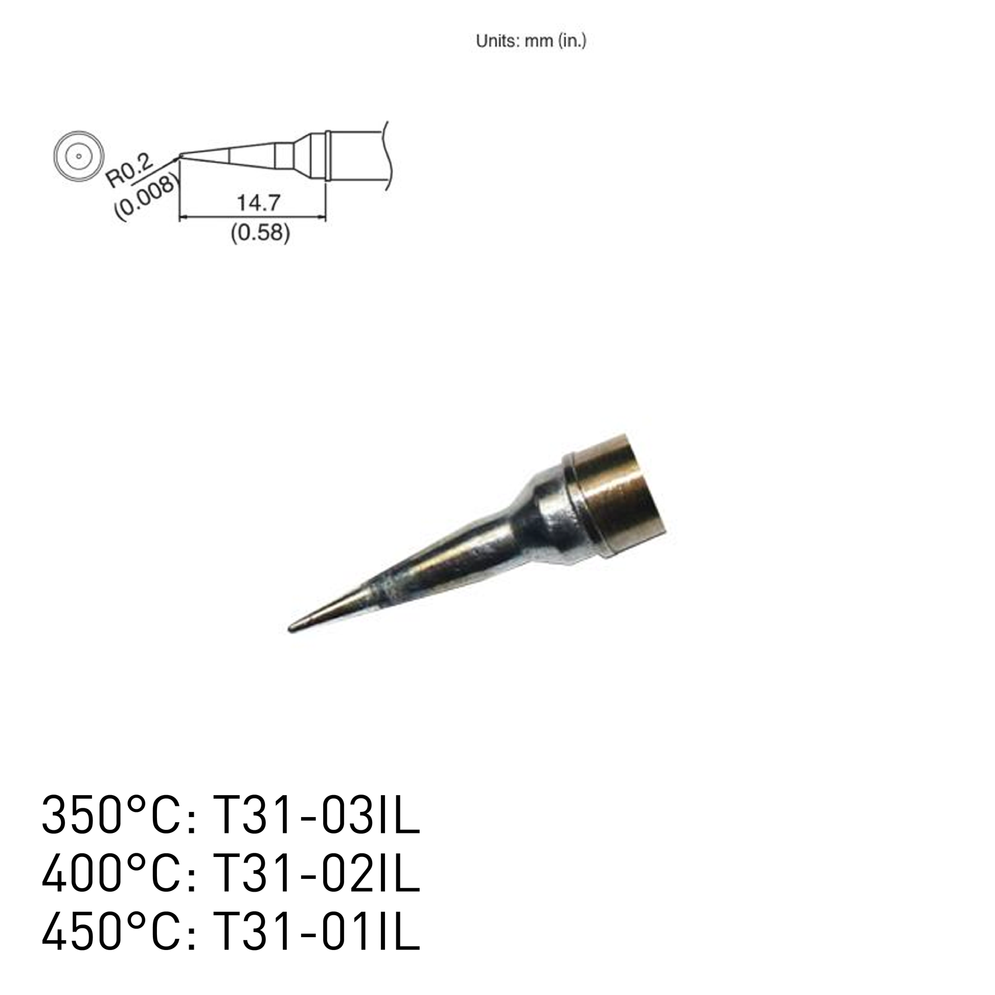 Hakko Products_ T31 Series Soldering Tips_ Soldering Tips_ Hakko Products