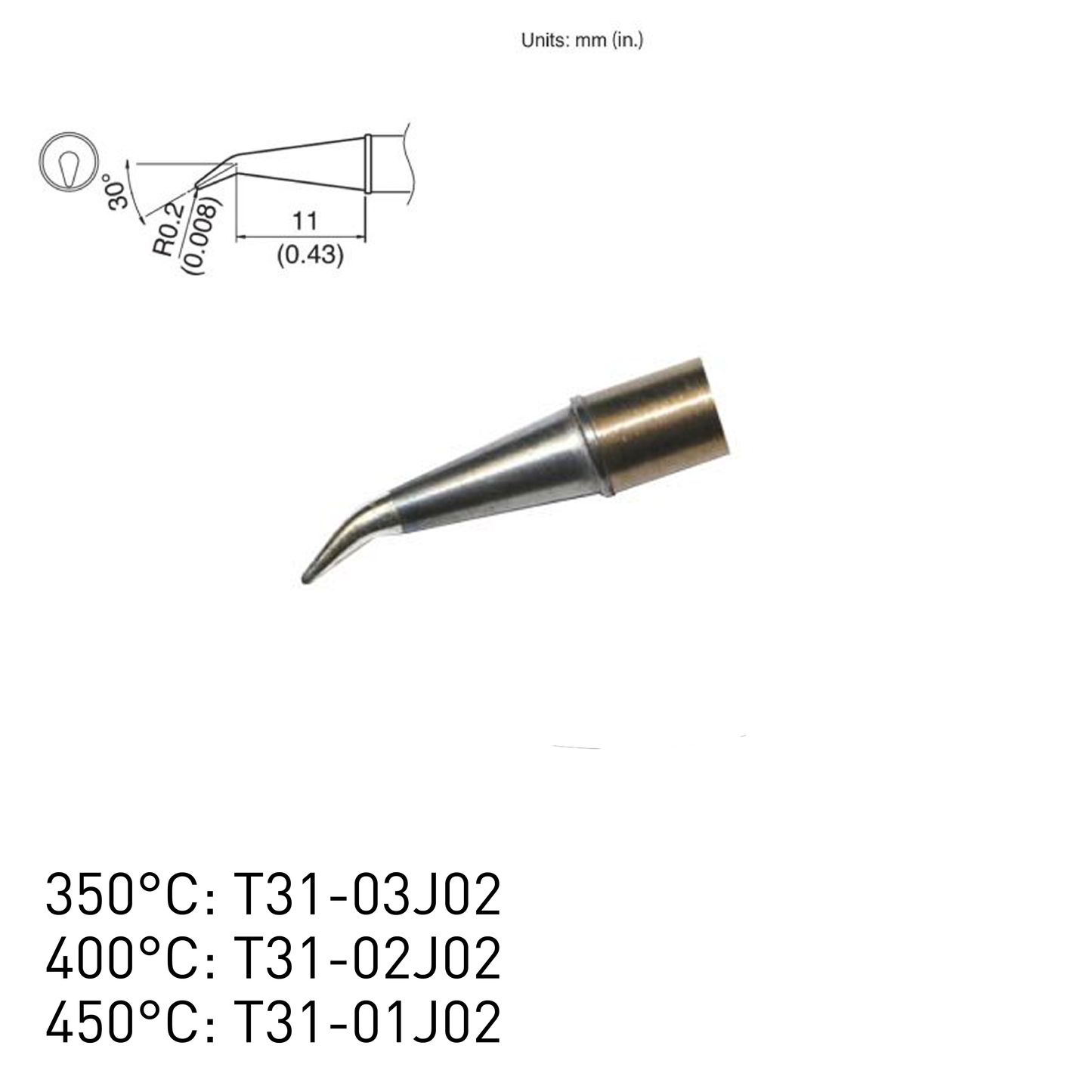 Hakko Products_ T31 Series Soldering Tips_ Soldering Tips_ Hakko Products