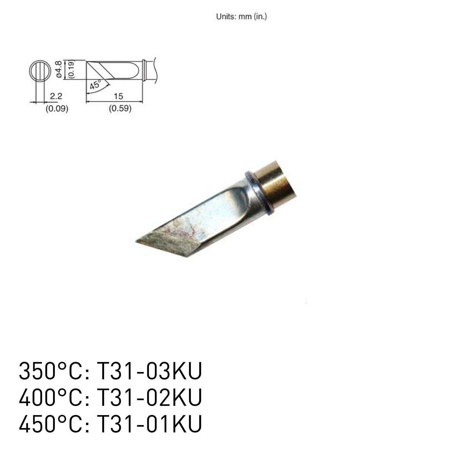 Hakko Products_ T31 Series Soldering Tips_ Soldering Tips_ Hakko Products