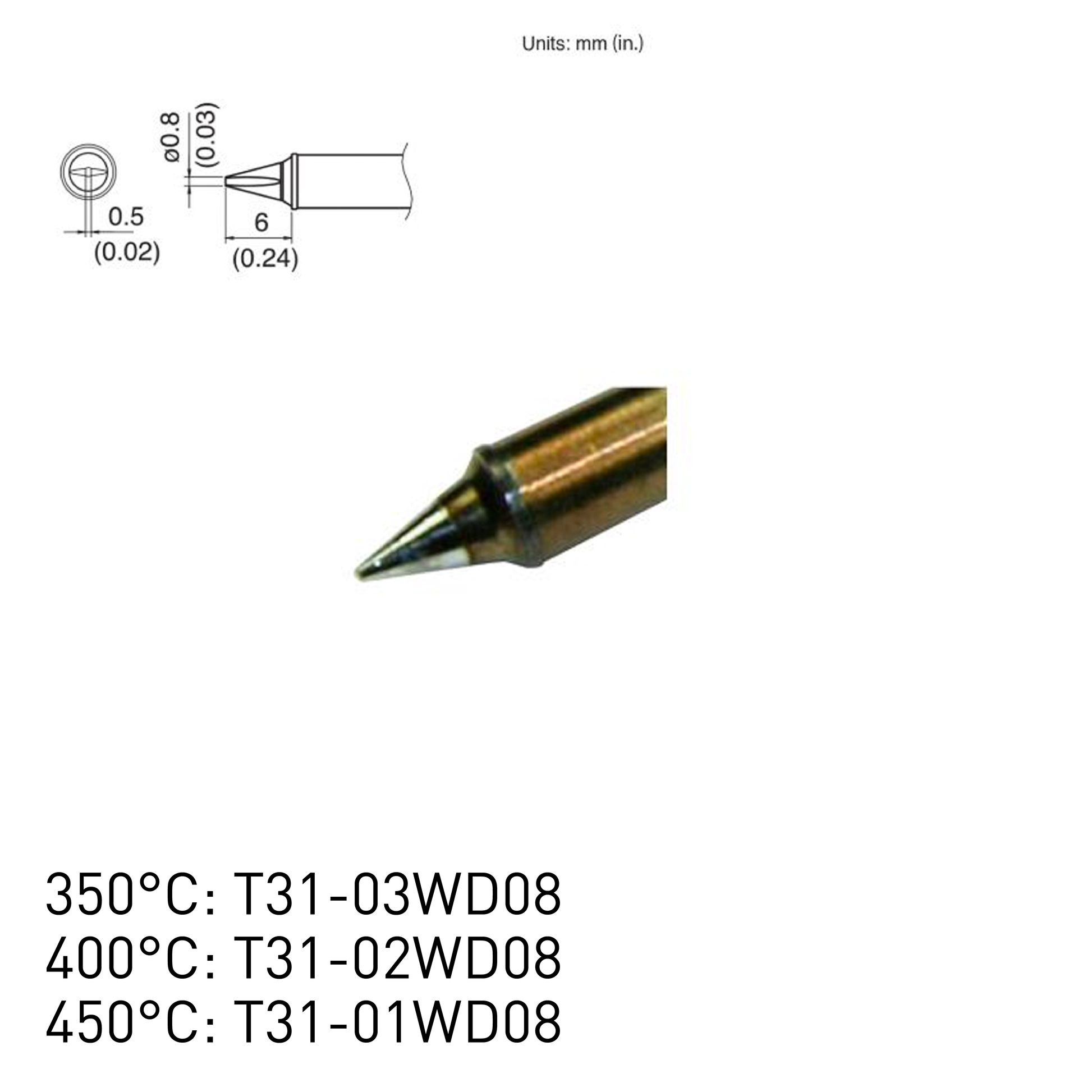 Hakko Products_ T31 Series Soldering Tips_ Soldering Tips_ Hakko Products