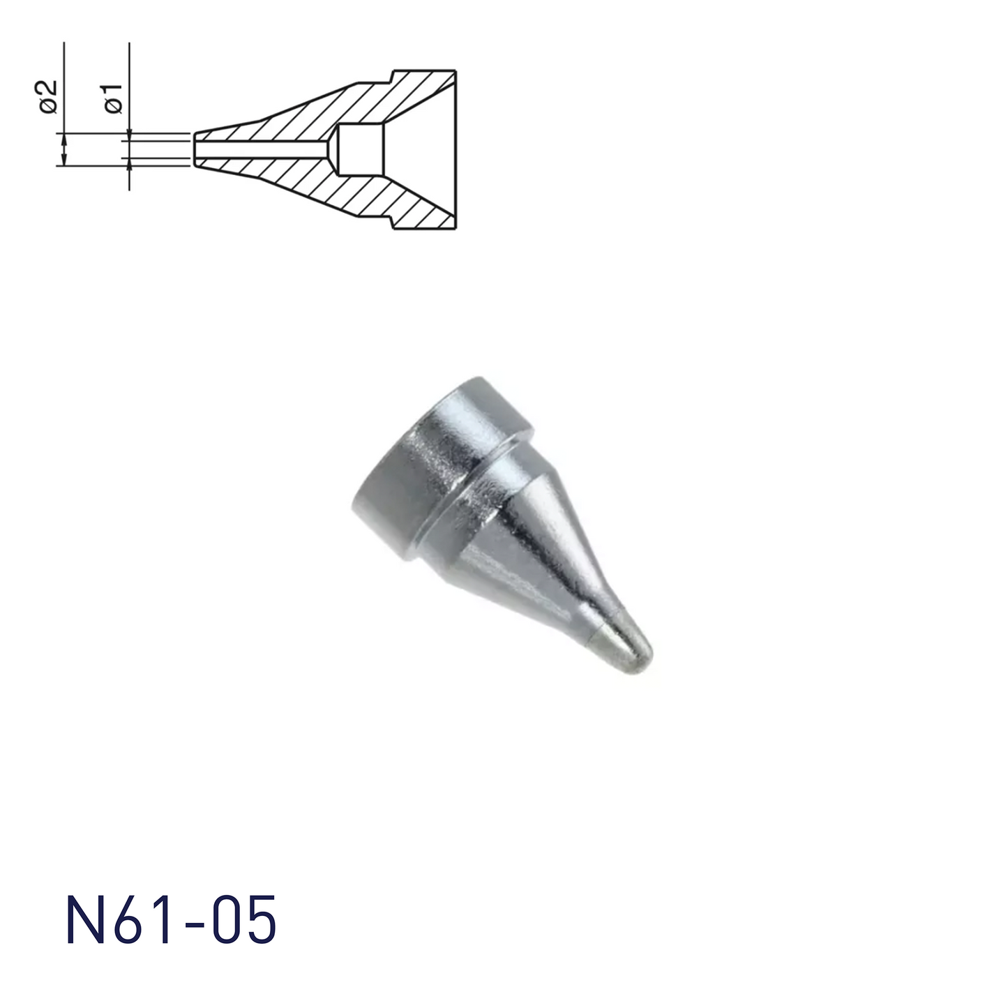 Hakko_ N61-05 Desoldering Nozzle_ Nozzles_ Hakko Products