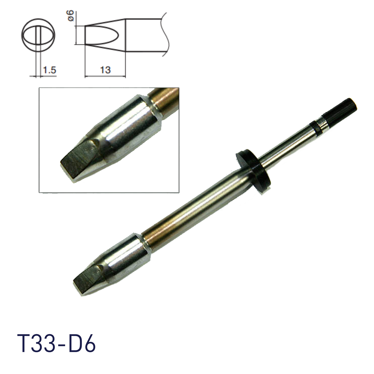 T33 / T33-SS Series Soldering Tips