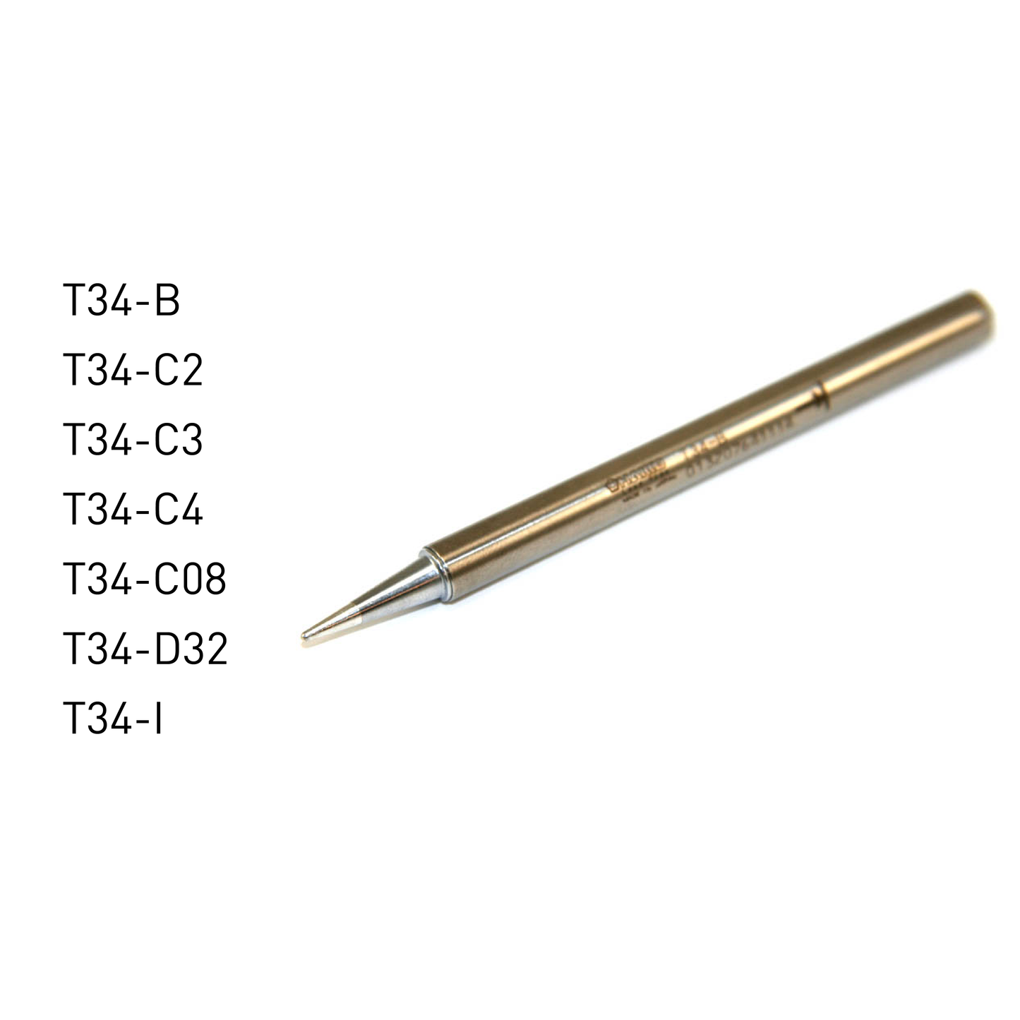 T34 Series Soldering Tips