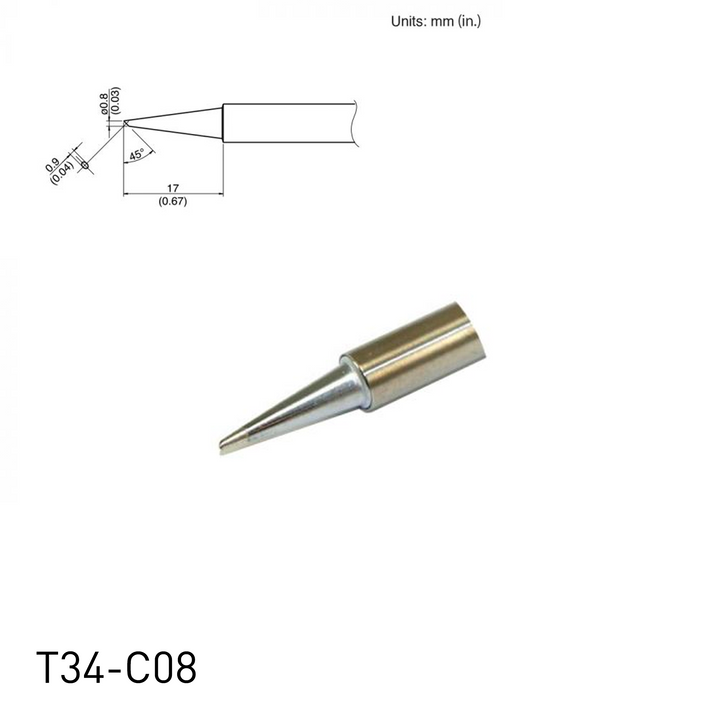 T34 Series Soldering Tips