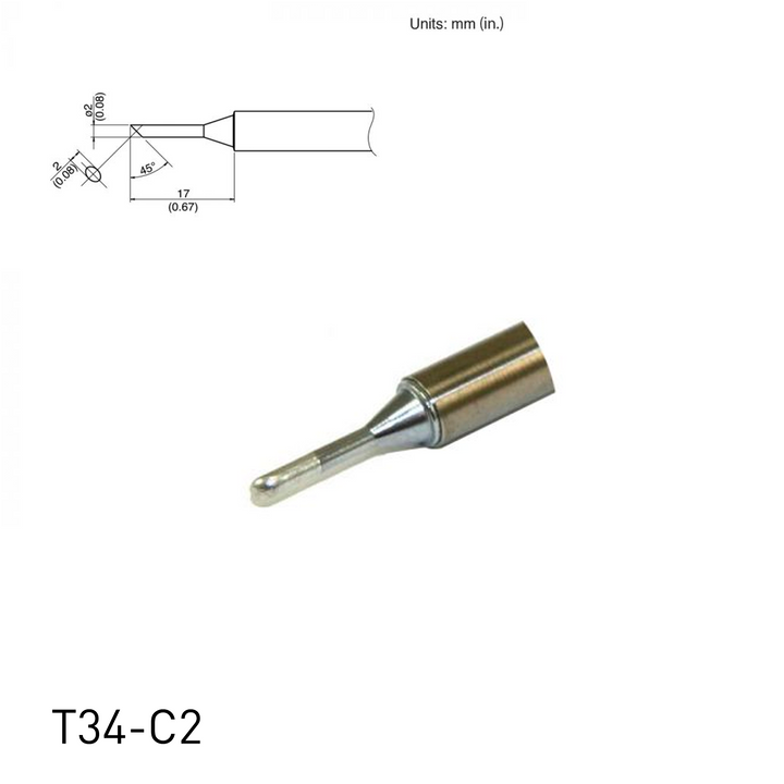 T34 Series Soldering Tips