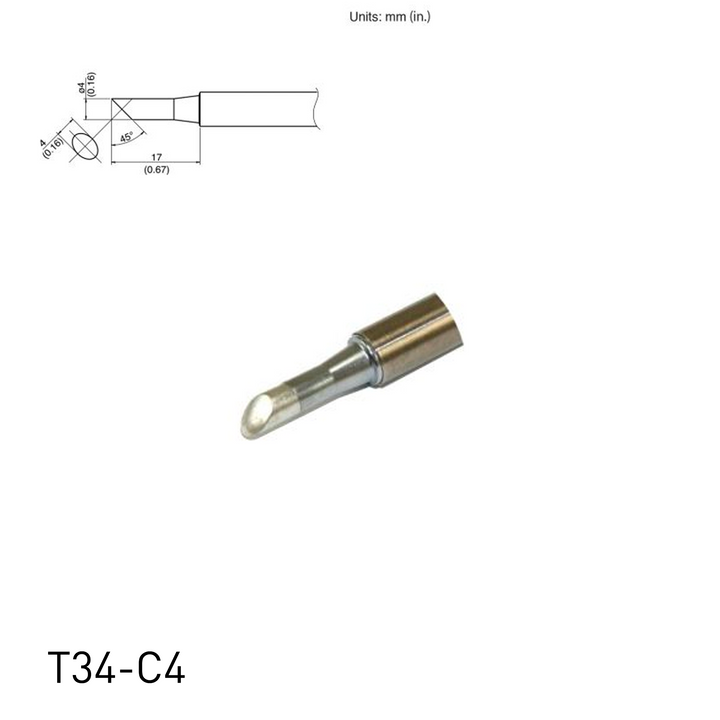 T34 Series Soldering Tips