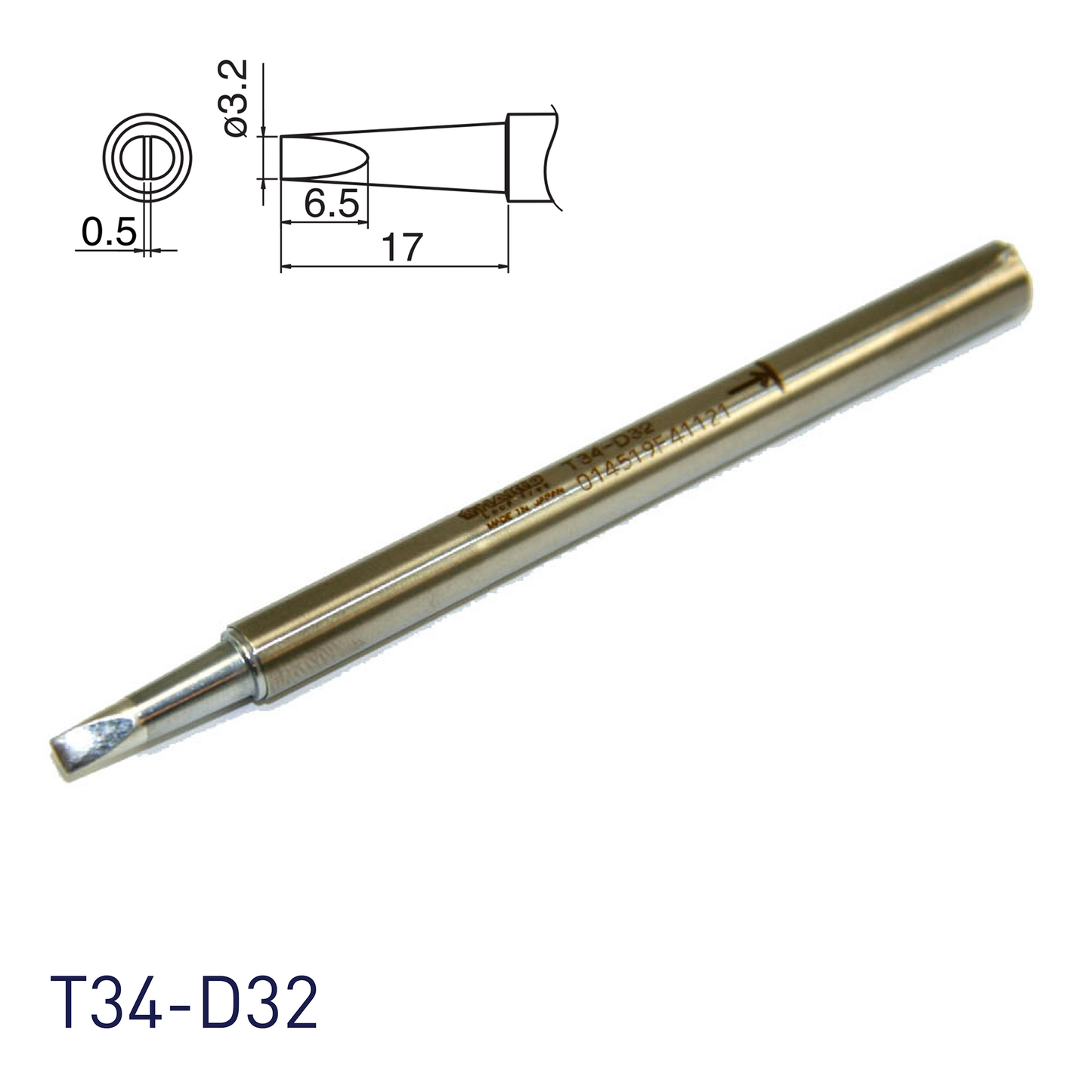 T34 Series Soldering Tips