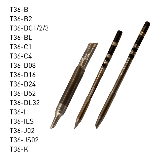 T36 Series Soldering Tips